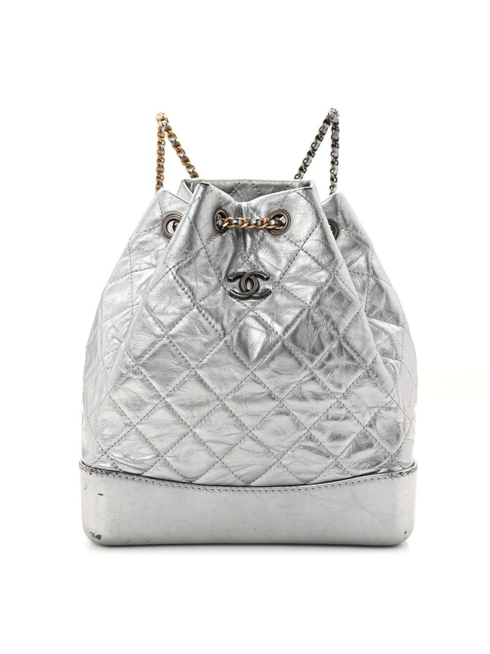 Chanel Metallic Crumpled Calfskin #270941C24B